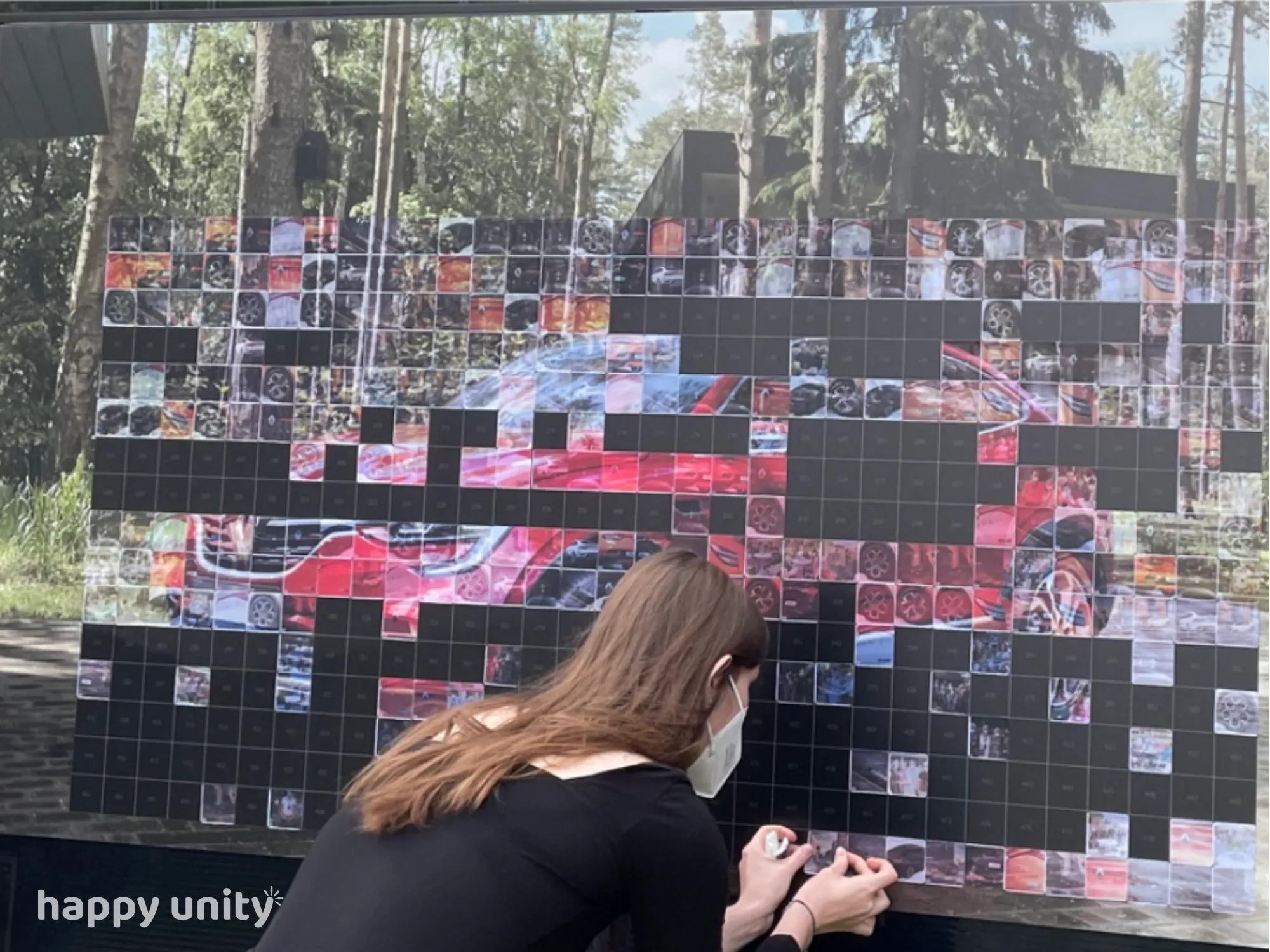 How To Group In Unity Photo Mosaic Activity for Companies | Happy Unity