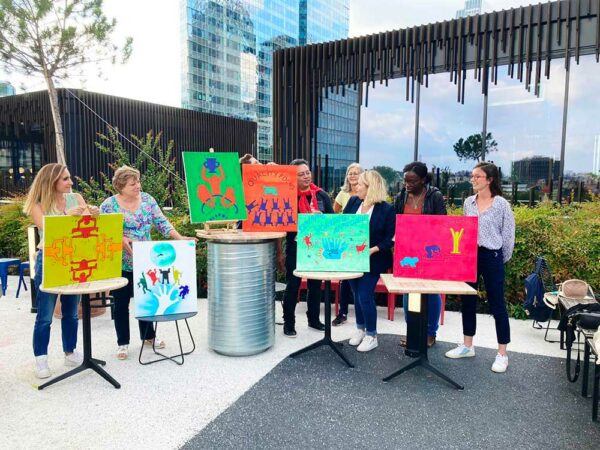 Teambuilding peinture - Team artist