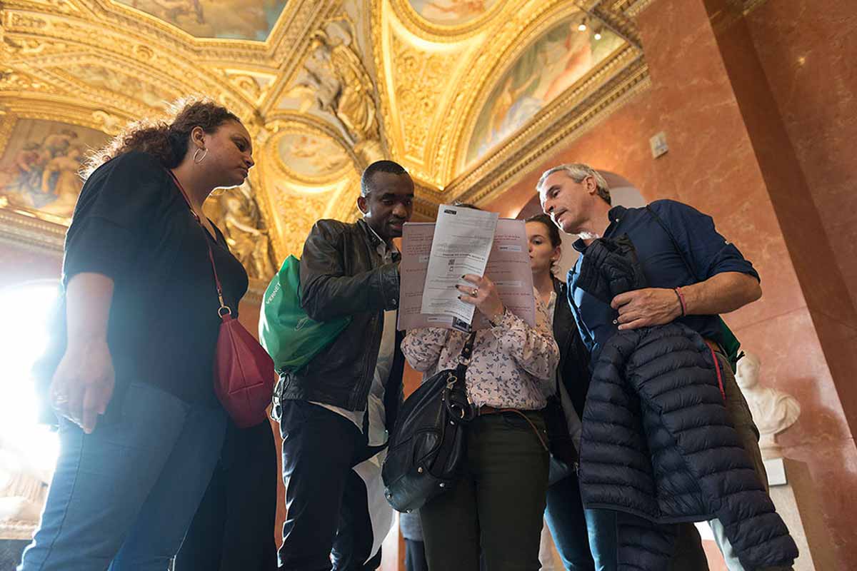Rallye au Musée du Louvre