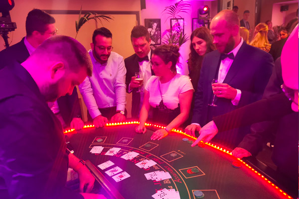 soirée casino en entreprise