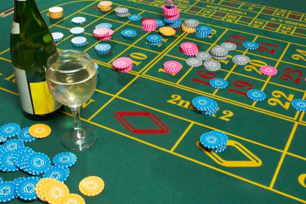 Soirée casino des vins en entreprise