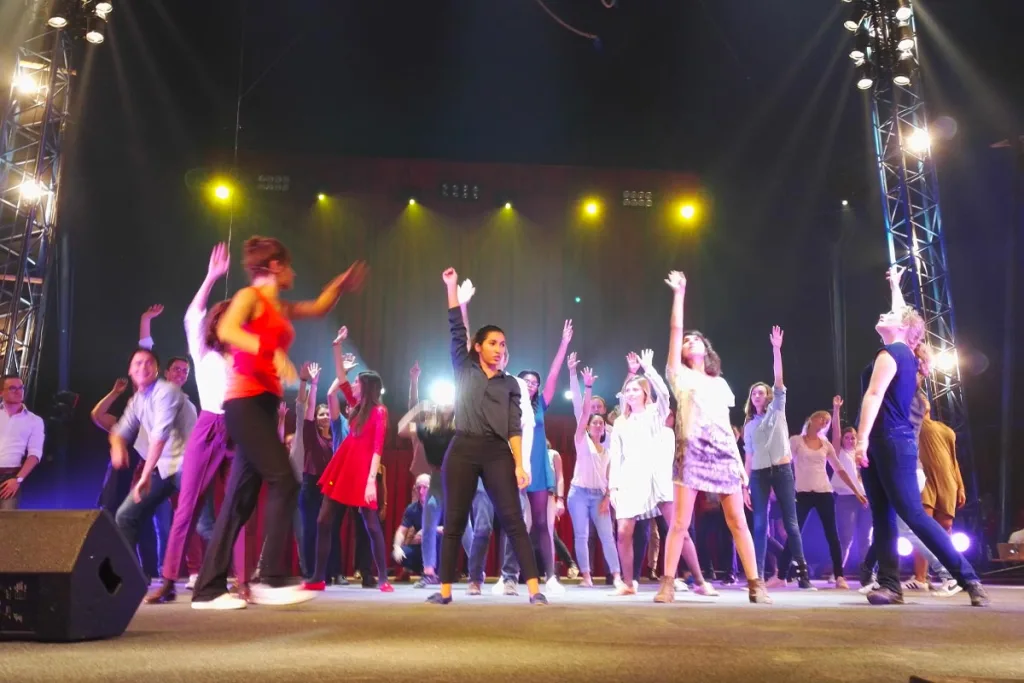 tournage teambuilding clip video musical