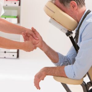 Massage amma assis en entreprise à Bordeaux