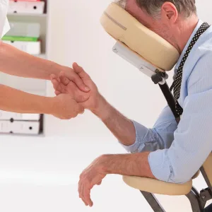 Massage amma assis en entreprise à Bordeaux