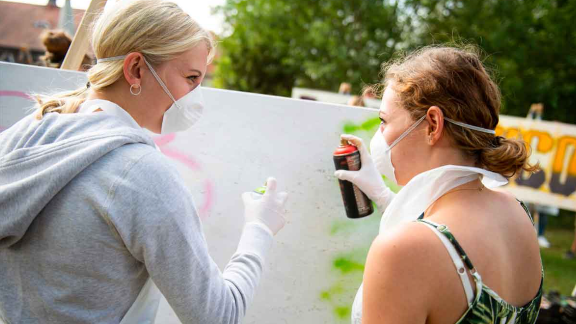 team building créatif ; activité créatif ; graffiti ; activité entreprise